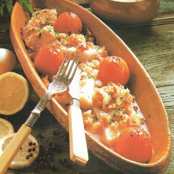 Rotbarsch mit Tomaten