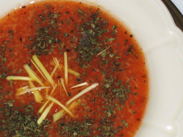 Tomatensuppe mit Bulgur - Mein Rezept