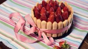 Erdbeer Charlotte / Muttertags Torte