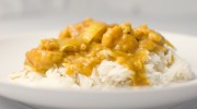 Curry Poulet mit Reis
