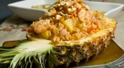 Curry Reis mit Ananas und crevetten ( Asiatische Gerichte )